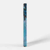Coque iPhone 12 Rhapsodie en Turquoise (Côté droit)