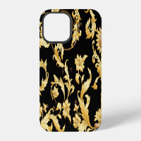 Rococo baroque, motif floral victorien.