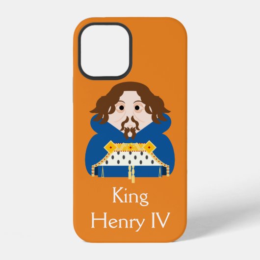 Coque iPhone 12 Roi Henri IV d'Angleterre (Verso)