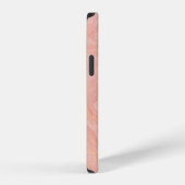 Coque iPhone 12 Rose (Côté droit)