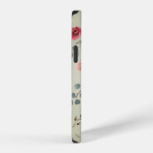 Coque iPhone 12 Rose tendance cool (Côté droit)
