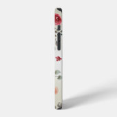 Coque iPhone 12 Rose tendance cool (Côté gauche)