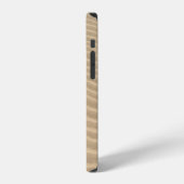 Coque iPhone 12 Sables bruns (Côté gauche)