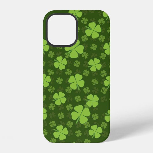 COQUE iPhone 12 SAINT PATRICK TRÈFLE À 4 FEUILLES (Verso)