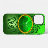COQUE iPhone 12 SAINT PATRICK'S DAY TRÈFLE VERT DAMAS (Verso Horizontal)
