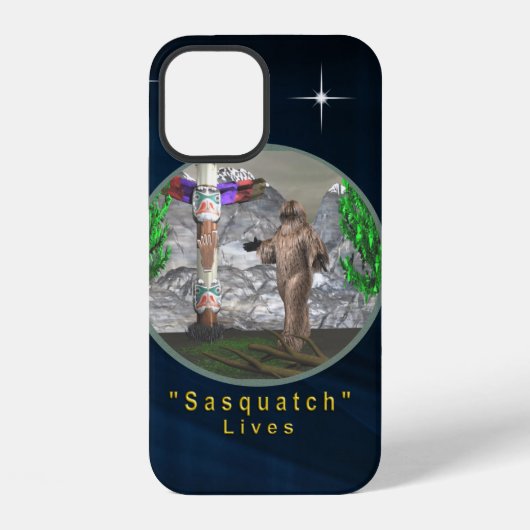 Coque iPhone 12 Sasquatch (Verso)