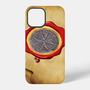 Coque iPhone 12 Sceau de St. Stephen Toscane Medici PARCHEMIN de c