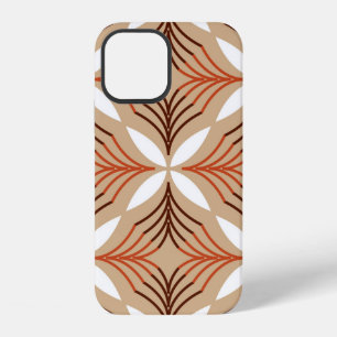Coque iPhone 12 Seamless geometric pattern with flowers
