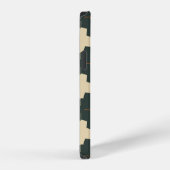 Coque iPhone 12 Seamless pattern with bright geometric elements on (Côté droit)