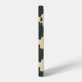 Coque iPhone 12 Seamless pattern with bright geometric elements on (Côté gauche)