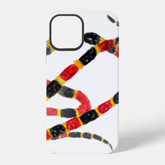 Coque iPhone 12 Serpents de corail (Verso)
