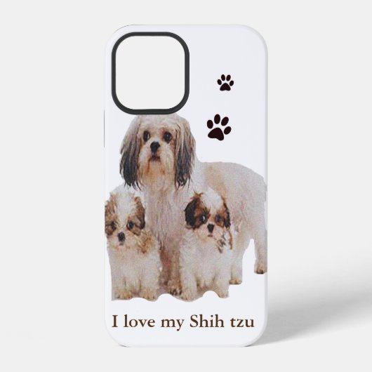 Coque iPhone 12 Shih-tsu (Verso)