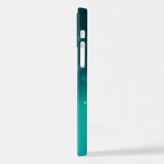 Coque iPhone 12 Skeleton Keys on Green Background (Côté gauche)