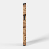 Coque iPhone 12 Sol brun (Côté droit)