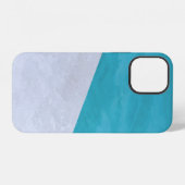 Coque iPhone 12 Sol gris vide à côté de la piscine (Verso Horizontal)