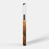 COQUE iPhone 12 SOLEIL DORÉ SUR UNE FORÊT (Côté droit)