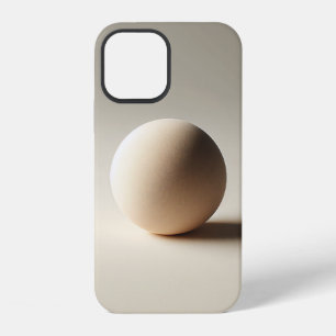 Coque iPhone 12 Sphère à texture douce minimaliste - Esthétique mo