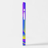 Coque iPhone 12 Spirit of Summer Breeze, Rainbowart Abstrait 3D (Côté gauche)