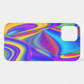 Coque iPhone 12 Spirit of Summer Breeze, Rainbowart Abstrait 3D (Verso Horizontal)