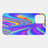 Coque iPhone 12 Spirit of Summer Breeze, Rainbowart Abstrait 3D (Verso Horizontal)