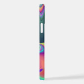 Coque iPhone 12 Spirit of Summer Breeze, Rainbowart Abstrait 3D (Côté droit)