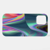 Coque iPhone 12 Spirit of Summer Breeze, Rainbowart Abstrait 3D (Verso Horizontal)