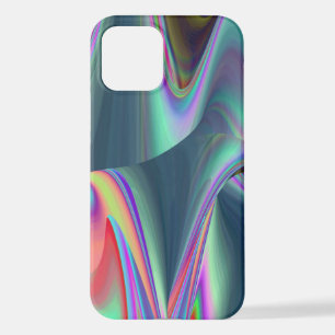Coque iPhone 12 Spirit of Summer Breeze, Rainbowart Abstrait 3D