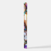 Coque iPhone 12 Stained glass mosaic (Côté droit)