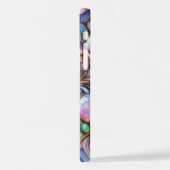 Coque iPhone 12 Stained glass mosaic (Côté gauche)