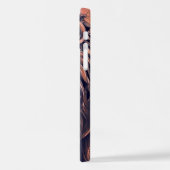 Coque iPhone 12 Steampunk Couleur Gradient Lion Rustique (Côté gauche)