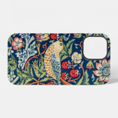 Coque iPhone 12 Strawberry Thief, William Morris Coque-Mate iPhone (Verso Horizontal)