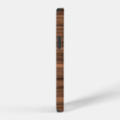 Coque iPhone 12 Structure du grain de bois de texture (Côté droit)