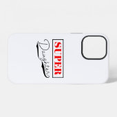 Coque iPhone 12 Super Fille (Verso Horizontal)