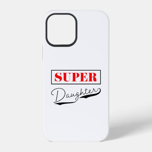 Coque iPhone 12 Super Fille (Verso)