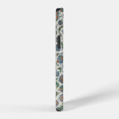COQUE iPhone 12 SUPERBE TISSU FLORAL (Côté droit)