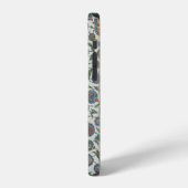 COQUE iPhone 12 SUPERBE TISSU FLORAL (Côté gauche)