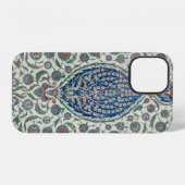 COQUE iPhone 12 SUPERBE TISSU FLORAL (Verso Horizontal)
