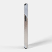 Coque iPhone 12 Surface beige et blanc (Côté droit)