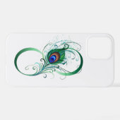 Coque iPhone 12 Symbole de l'Infinity (Verso Horizontal)