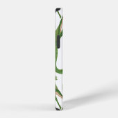 Coque iPhone 12 Tableau Aquarelle Crocodile Blanc (Côté droit)