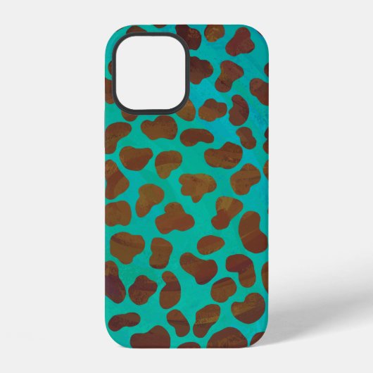 Coque iPhone 12 Taches de chien dalmate (Verso)