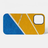 Coque iPhone 12 Tapis jaune de zone (Verso Horizontal)