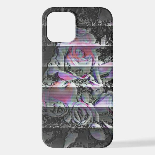 Coque iPhone 12 Techno Bouquet (Verso)