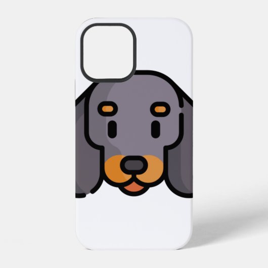 Coque iPhone 12 Teckel (Verso)