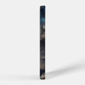 Coque iPhone 12 Tempête d'éclairs nuageux (Côté droit)
