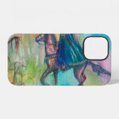 Coque iPhone 12 TEMPTATION / Chevalier sombre (Verso Horizontal)
