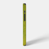 Coque iPhone 12 Terrain d'herbe verte (Côté gauche)