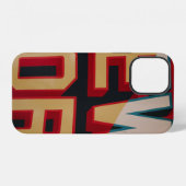 Coque iPhone 12 texte de New York (Verso Horizontal)