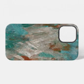Coque iPhone 12 Texture Abstraite Psychédélique Des Trucs. (Verso Horizontal)