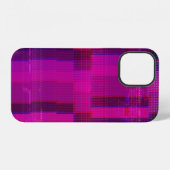 Coque iPhone 12 Texture de bogue de l'écran de test (Verso Horizontal)